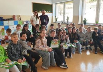 Spotkanie uczniów klas 3a i 3b z przedstawicielami KRUS