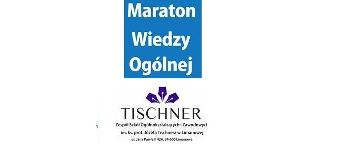 UWAGA - START: Maratony Wiedzy w Zespole Szkół Ogólnokształcących i Zawodowych im. ks. prof. Józefa Tischnera w Limanowej