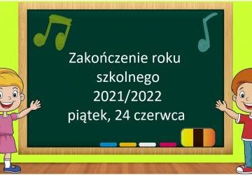 Zakończenie roku szkolnego