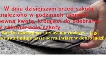 >>> Znaleziono pieniądze!