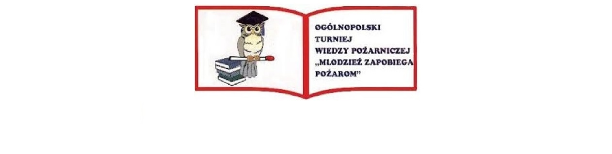 Uczeń naszej szkoły zwycięzcą konkursu powiatowego „Młodzież zapobiega pożarom”