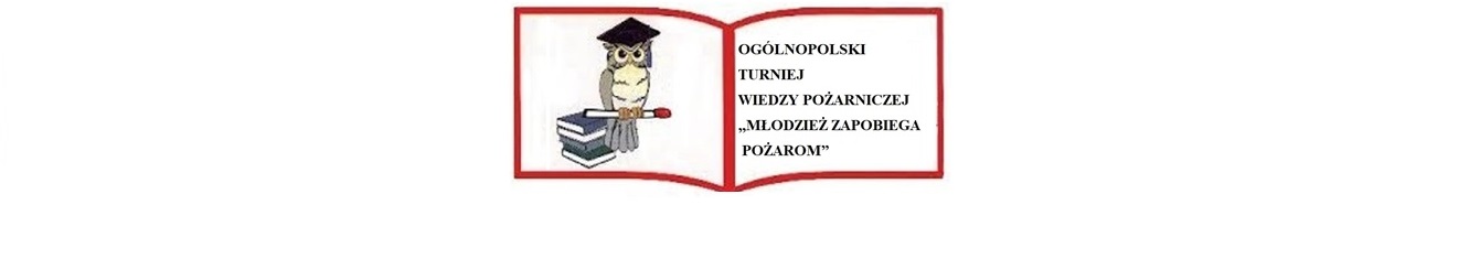 Rozgrywki gminne Ogólnopolskiego Turnieju Wiedzy Pożarniczej (OTWP) „Młodzież Zapobiega Pożarom” 2024