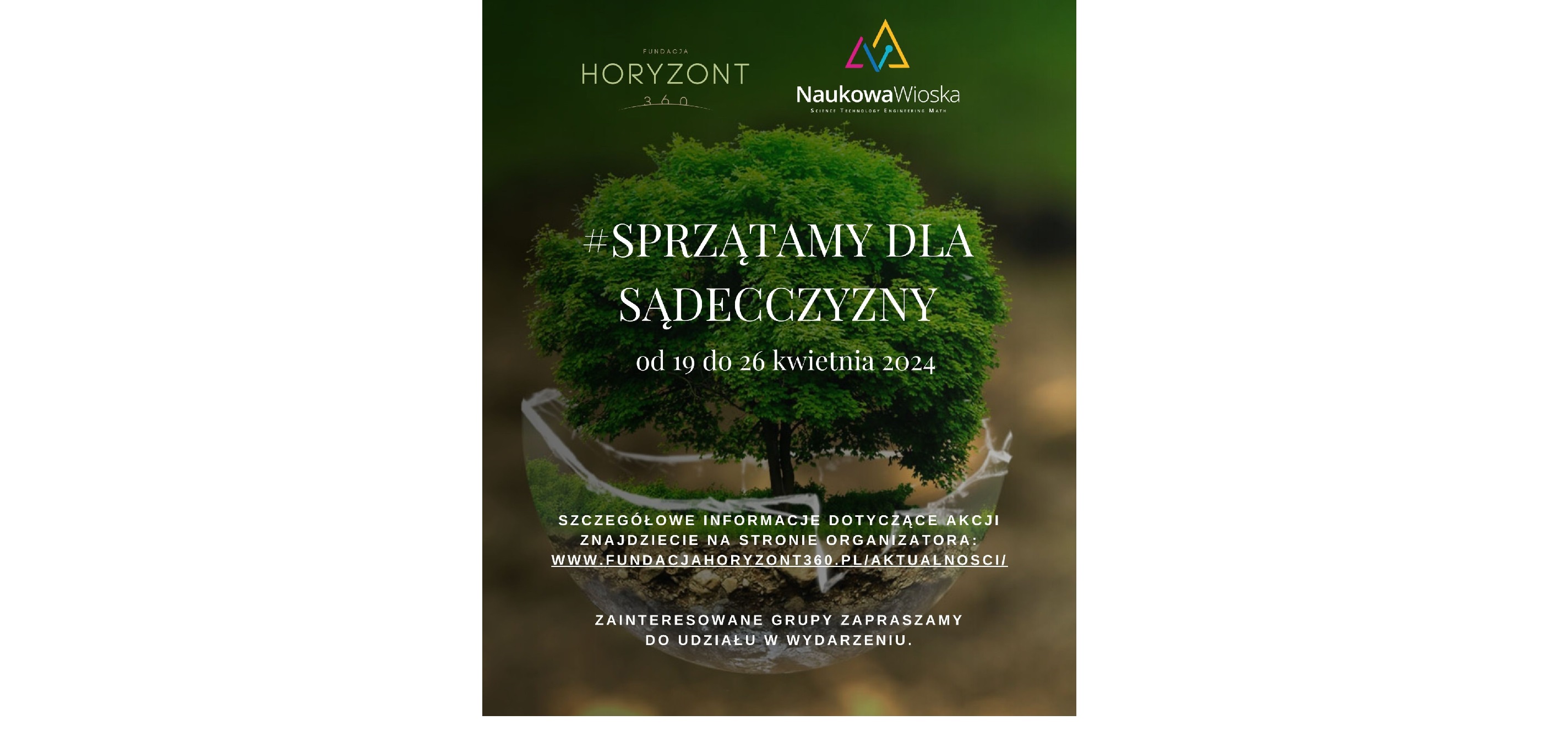 #Sprzątamy dla Sądecczyzny