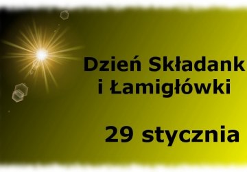 Dzień Składanek i Łamigłówek